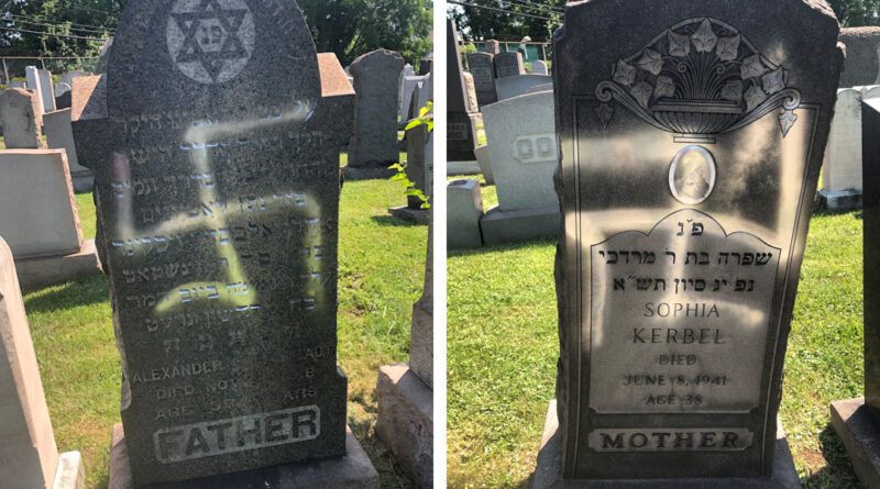 Gravestones Vandalized at Jewish Cemetery in Dundalk